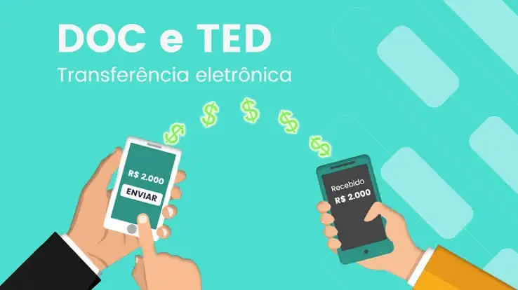 Qual a diferença entre DOC e TED?