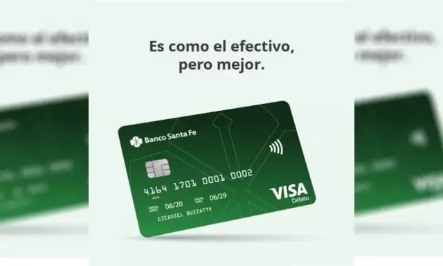 Pedir la tarjeta de crédito del Banco Santa Fe