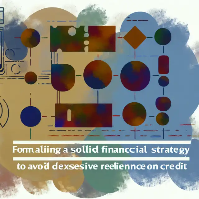 Como criar uma estratégia financeira sólida para evitar o uso excessivo de crédito